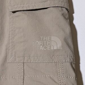 The North Face Beige Straight Leg Pants that  Zips off into Shorts.